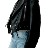 Casual Chic Women’s Faux PU Leather Jacket - Thumbnail 3