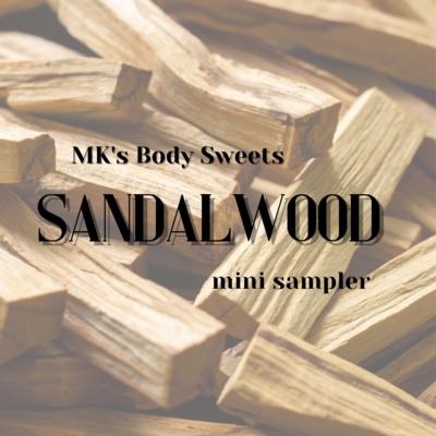 Sandalwood Mini Wax Sampler 