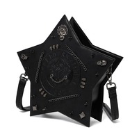 Gothic Black Star Backpack - Thumbnail 3