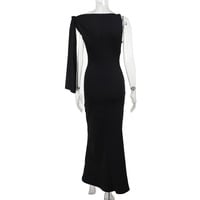 Sexy hip-hugging maxi skirt Fashionable simple strappy dress - Thumbnail 9