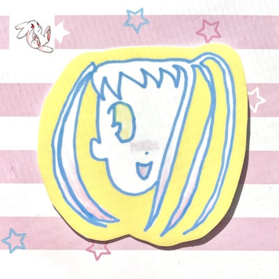 Peek sticker