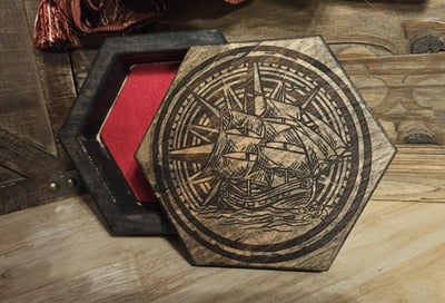Full Sail Dice/Jewelry Box