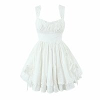 Ballet Girl White Swan Waist Princess Tutu Suspender Dress - Thumbnail 2
