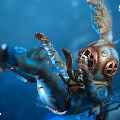  arttoy  by sanktoys "sank fall blues" 