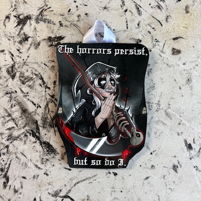The Horrors Persist Woodcut (All Sizes)