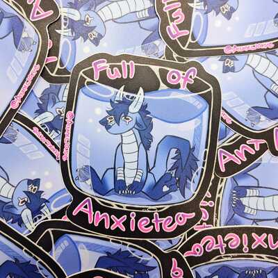 Anxietea sticker - Thumbnail 4