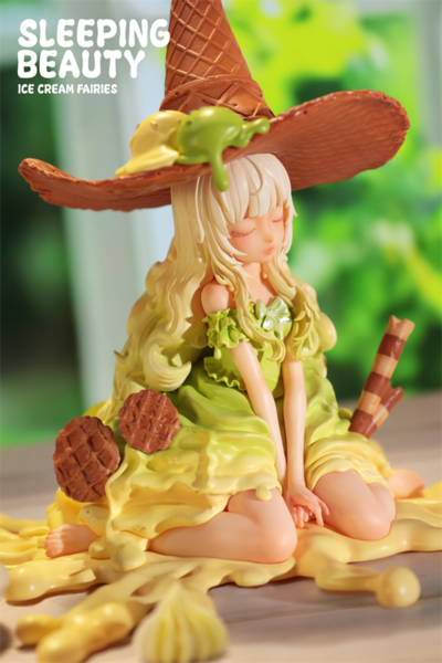 Bishoujo ArTToy by Weartdoing "Sleeping Beauty-Ice Cream Fairies-Matcha"