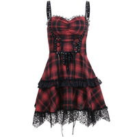 Sexy slim short skirt women's fashionable temperament tie waist dress - Thumbnail 4