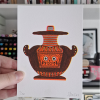 "Vases" (A6 RISO Mini-Prints) - Thumbnail 6