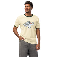 WereRaph Unisex ringer t-shirt - Thumbnail 3
