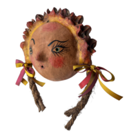 Coconut mask. Collectibles. Home decoration. Wall decoration. Interior decoration. Mexican mask. Mexican craft. Mexican Folk Art. - Thumbnail 2