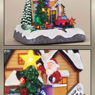 Santa’s tree lift tabletop
