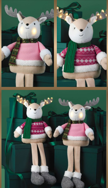 Whimsical Forest Reindeer Sitters
