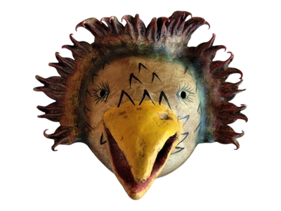 Coconut mask. Collectibles. Home decoration. Wall decoration. Interior decoration. Mexican mask. Mexican craft. Mexican Folk Art.