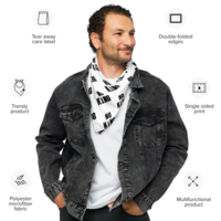 NO KING BANDANA/ POLITICAL ATTIRE/ MATCH WITH YOUR PET All-over print bandana - Thumbnail 11