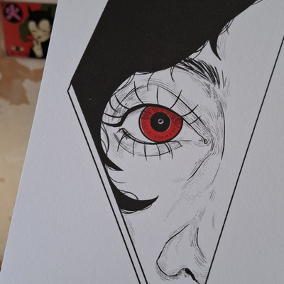 "vampire" (a3 riso print)