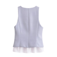 Street Fashion Striped Vest Top - Thumbnail 1