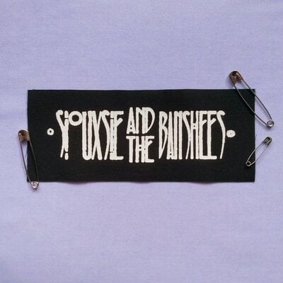 Siouxsie and the banshees goth post punk sew-on patches