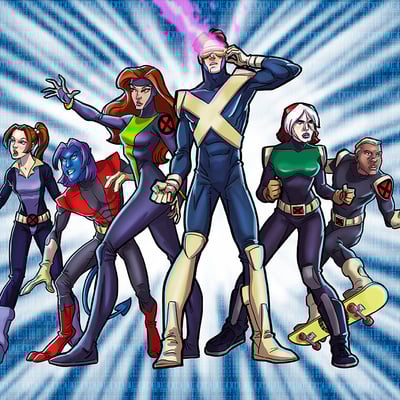 X-men: evolution group shot - Thumbnail 2