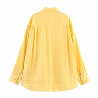 Fashionable loose long-sleeved shirt - Thumbnail 1
