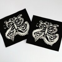 Ribcage Steampunk Patch - Thumbnail 3