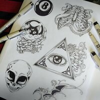 Ribcage Steampunk Sew-on Patches - Thumbnail 5