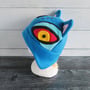 Blue Kkachi Horangi Tiger Fleece Hat -3