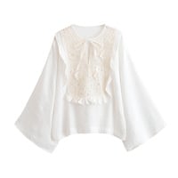 Water-soluble lace shirt - Thumbnail 2