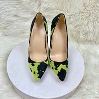 Camouflage graffiti high heels 12CM - Thumbnail 4