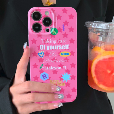 Taking care of yourself phone case - Thumbnail 1