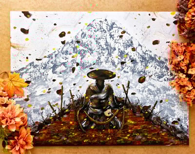 Ghost of Yotei - Original Painting 