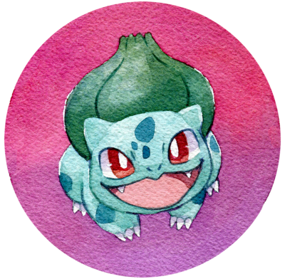 Bulbasaur Button