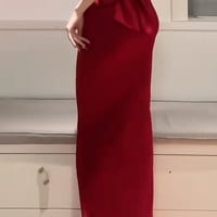 Sexy Backless Womens Dresses Elegant Sleeveless Bodycon Wedding Evening Party Long Dress Female Christmas Prom Dress - Thumbnail 2