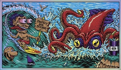 Protect our Oceans poster 