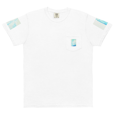 Unisex garment-dyed pocket t-shirt - flow 2