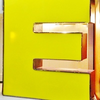 Reclaimed Marquee Sign XL Neon Channel Letter "L"  or "E" - Thumbnail 2