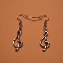 Musical Note Earrings