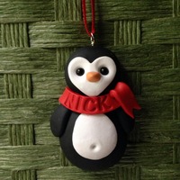 Penguin Ornament handmade and customize - Thumbnail 1
