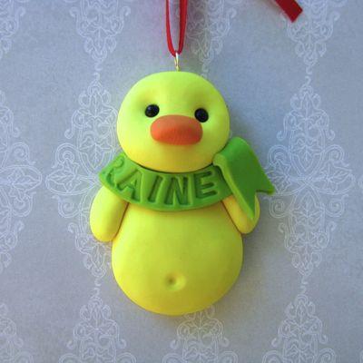 Duck Ornament handmade and customize