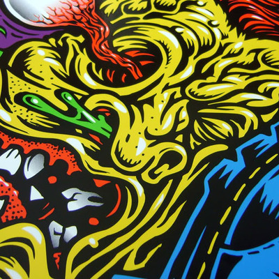 Guttermouth screenprinted poster