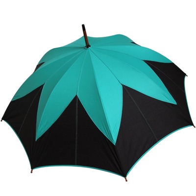 Patch flower umbrella/blue