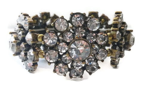 Flower Crystal Bracelet