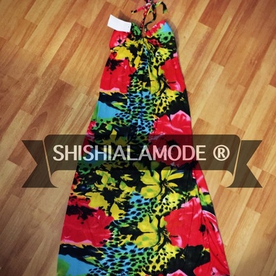 Sexy Floral Maxi Dress 