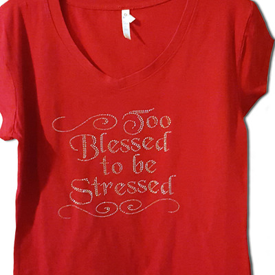 Too blessed to be stressed