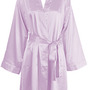 Monogrammed Kimono Style Satin Robe-1