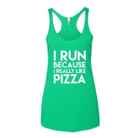 I Really Like Pizza Women's tank top - Thumbnail 6