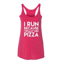 I Really Like Pizza Women's tank top - Thumbnail 8