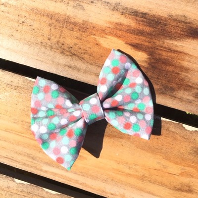 Polka-dot bow