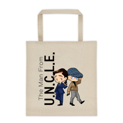 The man from U.N.C.L.E. - Tote bags - Napoleon Solo + Illya Kuryakin