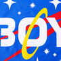 Free Shipping-PLANET BOY TEE IN BLACK-1